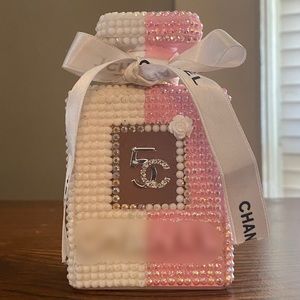 Pink Chanel Perfume Bottle LE